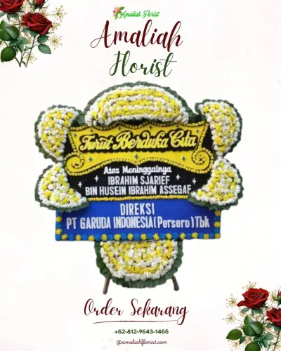 Papan Bunga Duka di Akedotilou